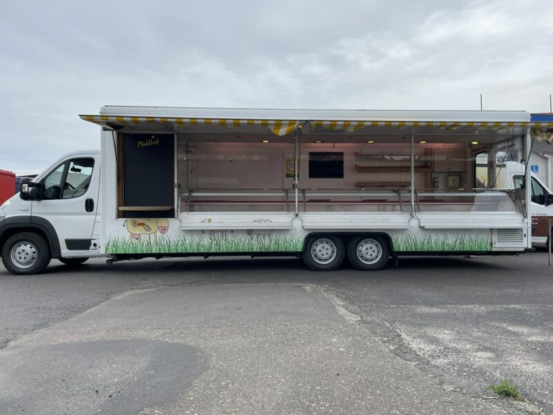 Fiat Ducato Autosklep wędlin Gastronomiczny Food Truck Foodtruck Sklep BORCO 2010
