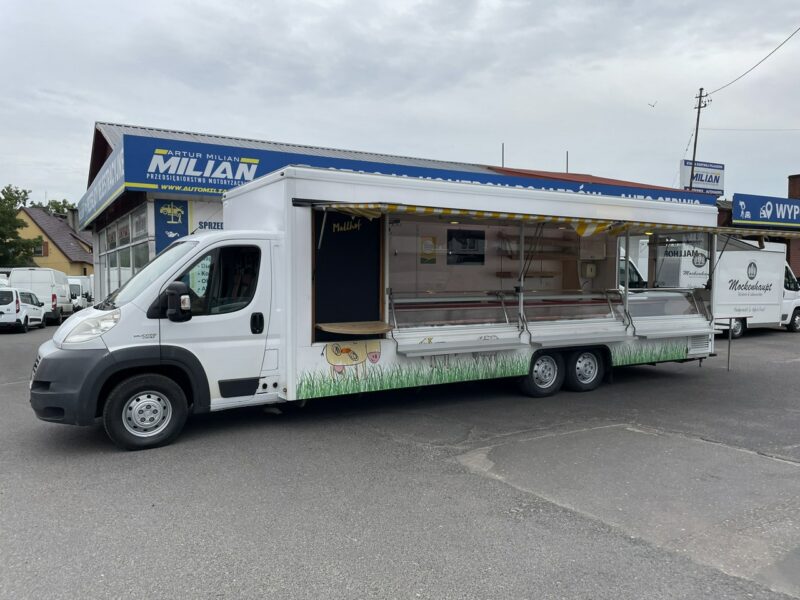 Fiat Ducato Autosklep wędlin Gastronomiczny Food Truck Foodtruck Sklep BORCO 2010