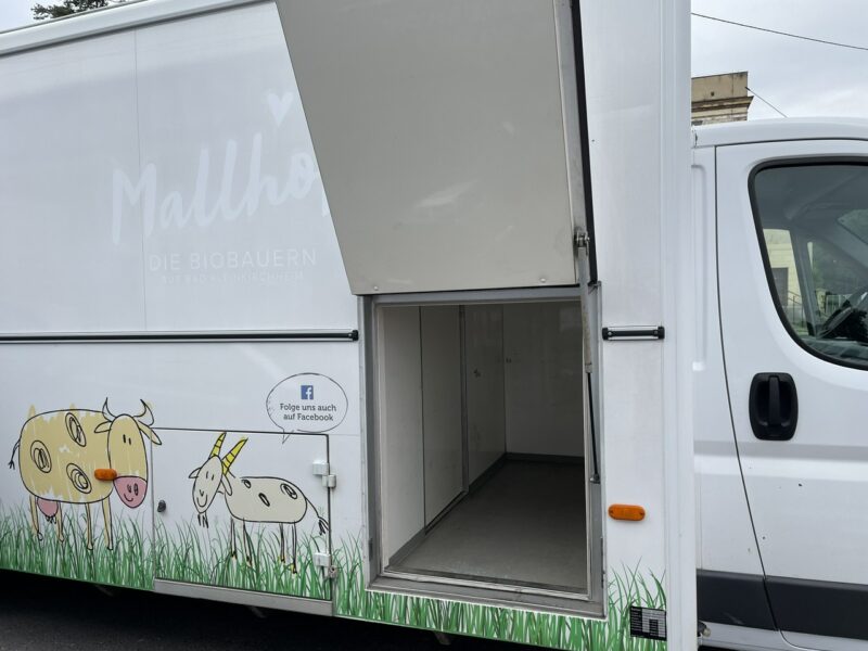 Fiat Ducato Autosklep wędlin Gastronomiczny Food Truck Foodtruck Sklep BORCO 2010