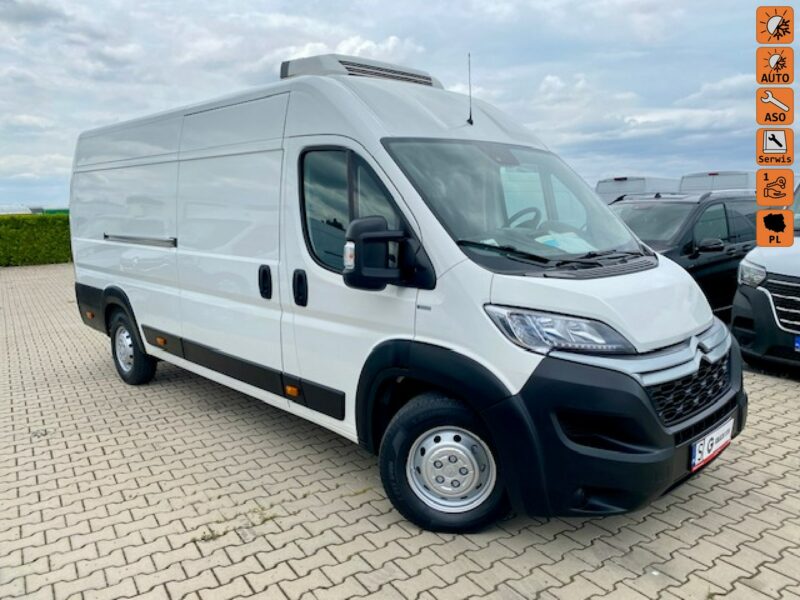 Citroen Jumper SALON PL / CHŁODNIA THERMOKING 0st.C / 124 tys.km / KOŁA 16 /GWARANCJA