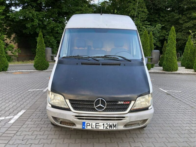 Mercedes Sprinter Długi 311 CDI Maxi 2002r 2.2 CDI 109KM Zarejestrowany VAT1