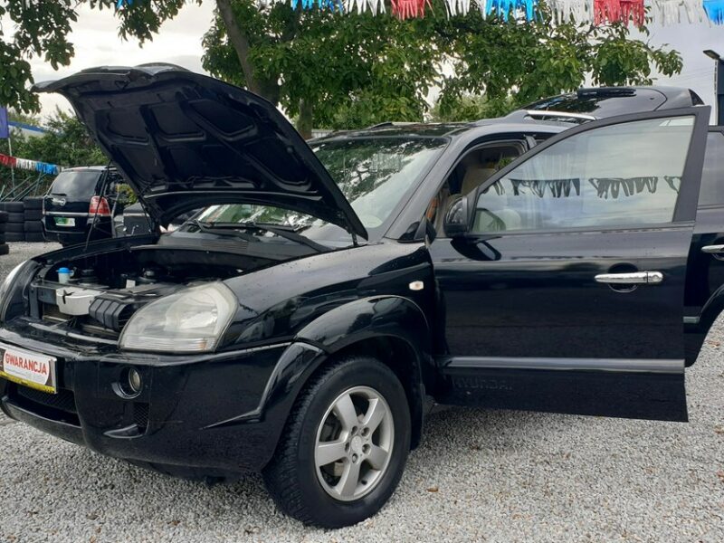 Hyundai Tucson MAŁY PRZEB .Bardzo Zadbany 2,0 BENZYNA, Klima, Zarejestrowany/ Zamiana I (2004-2010)