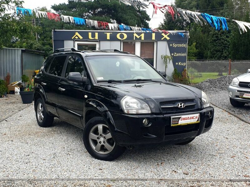 Hyundai Tucson MAŁY PRZEB .Bardzo Zadbany 2,0 BENZYNA, Klima, Zarejestrowany/ Zamiana I (2004-2010)