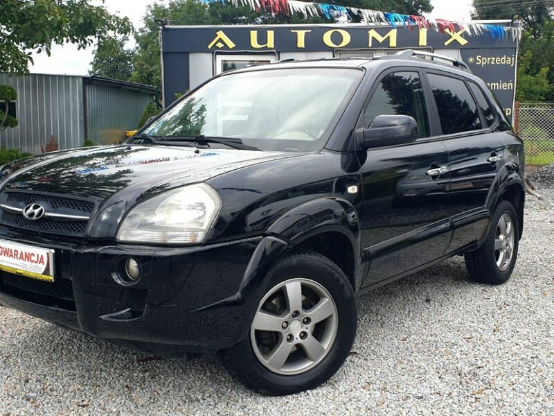 Hyundai Tucson MAŁY PRZEB .Bardzo Zadbany 2,0 BENZYNA, Klima, Zarejestrowany/ Zamiana I (2004-2010)
