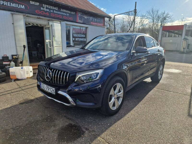 Mercedes GLC 300 2.0Turbo 240 KM Coupe, 4-Matic, Kamera, Bluetooth, Nawigacja, Full LED