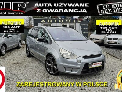 Ford S-Max FULL!2,0 tdci 140KM Nowe turbo / Mozliwa Zamiana * Gwarancja w cenie ! I (2006-2015)