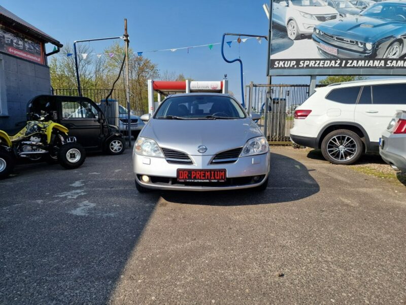 Nissan Primera 2.2 DCI 126 KM, Klimatyzacja, Kamera Cofania, Kurtyny Powietrzne P12 (2001-2007)