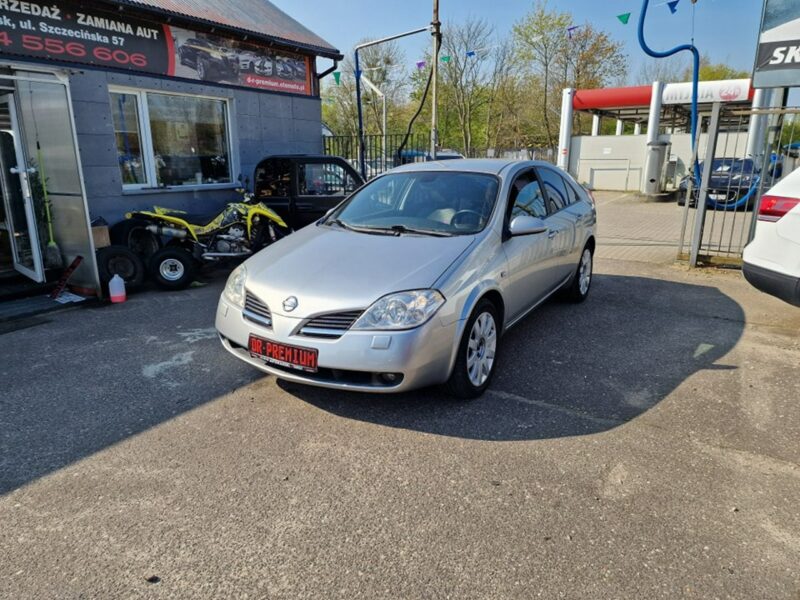Nissan Primera 2.2 DCI 126 KM, Klimatyzacja, Kamera Cofania, Kurtyny Powietrzne P12 (2001-2007)