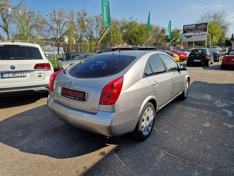 Nissan Primera 2.2 DCI 126 KM, Klimatyzacja, Kamera Cofania, Kurtyny Powietrzne P12 (2001-2007)