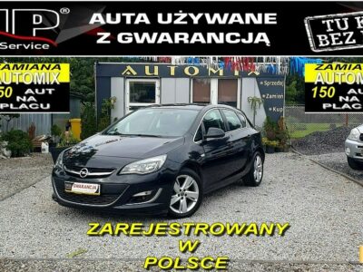 Opel Astra Salon PL, 1,4Turbo 140KM,IDEALNY,z GWARANCJĄ ,Zamiana J (2009-2019)