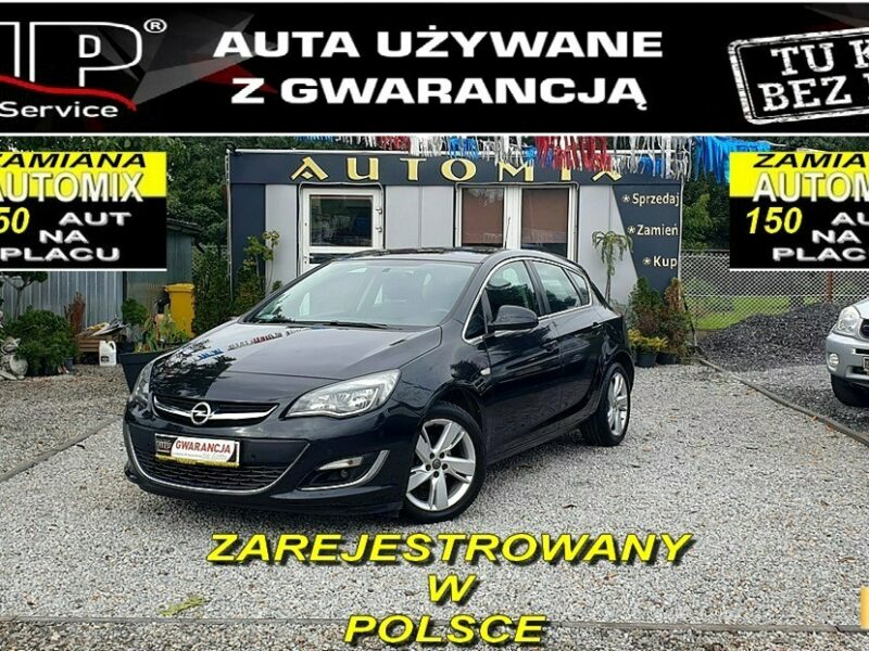 Opel Astra Salon PL, 1,4Turbo 140KM,IDEALNY,z GWARANCJĄ ,Zamiana J (2009-2019)
