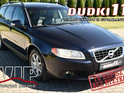 Volvo V70 2,4d DUDKI11 Serwis,Navi,Automat,Skóry,Klimatr 2 str.Parktronic,Tempom III (2007-)