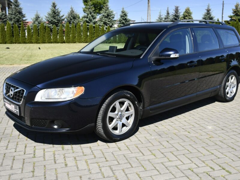 Volvo V70 2,4d DUDKI11 Serwis,Navi,Automat,Skóry,Klimatr 2 str.Parktronic,Tempom III (2007-)