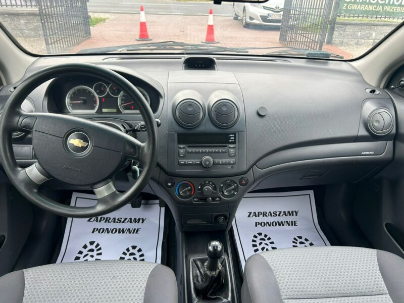 Chevrolet Aveo Gwarancja T200/T250 (2002-2011)