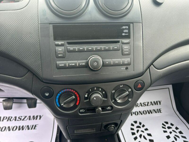 Chevrolet Aveo Gwarancja T200/T250 (2002-2011)