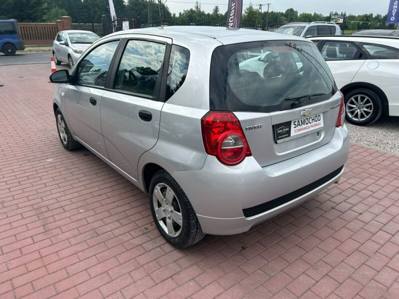 Chevrolet Aveo Gwarancja T200/T250 (2002-2011)