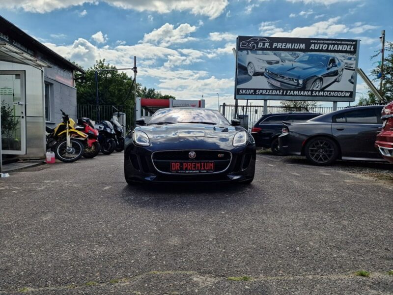 Jaguar F-Type S 3.0 Bi-TURBO 381 KM, AWD, Panorama, LED, Skóra, Navigacja, Bluetooth