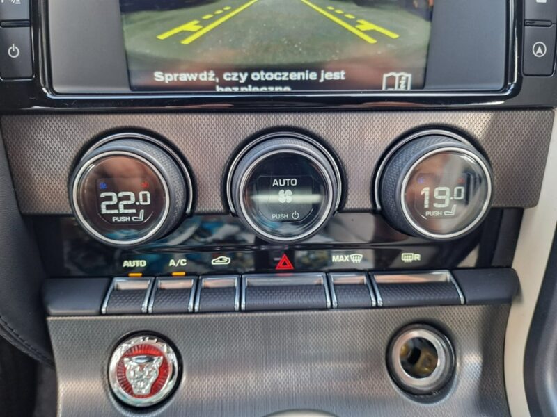 Jaguar F-Type S 3.0 Bi-TURBO 381 KM, AWD, Panorama, LED, Skóra, Navigacja, Bluetooth