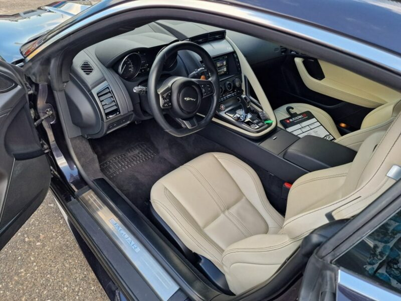 Jaguar F-Type S 3.0 Bi-TURBO 381 KM, AWD, Panorama, LED, Skóra, Navigacja, Bluetooth