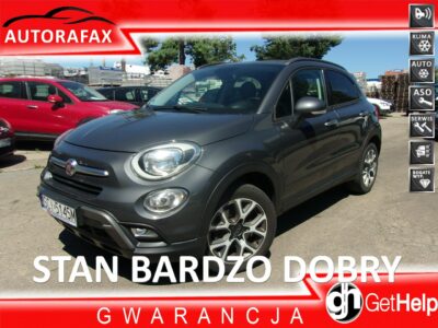 Fiat 500x Cross Podg.Fotele Klimatronic 2-strefy, Czujniki parkowania, Półskóra