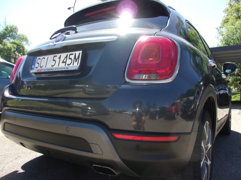 Fiat 500x Cross Podg.Fotele Klimatronic 2-strefy, Czujniki parkowania, Półskóra