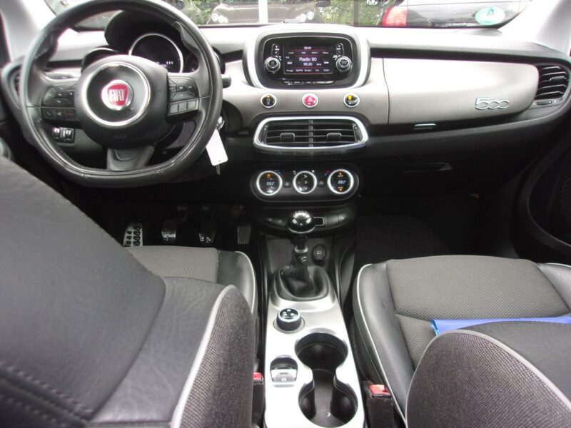 Fiat 500x Cross Podg.Fotele Klimatronic 2-strefy, Czujniki parkowania, Półskóra