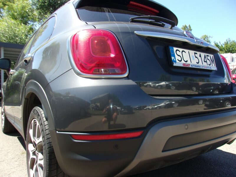 Fiat 500x Cross Podg.Fotele Klimatronic 2-strefy, Czujniki parkowania, Półskóra