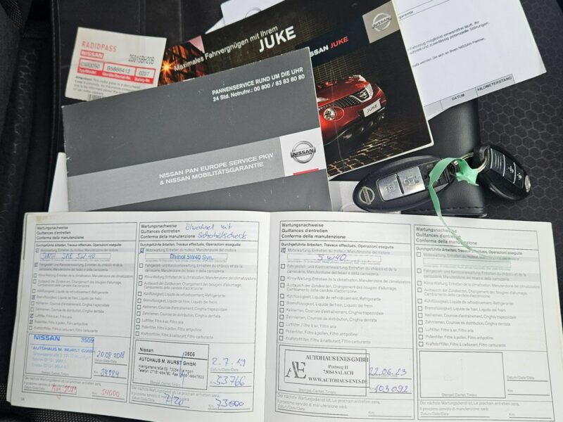 Nissan Juke Opłacony Zdrowy Zadbany Serwisowany Klimatronik Alu Navi Kamera I (2010-2019)