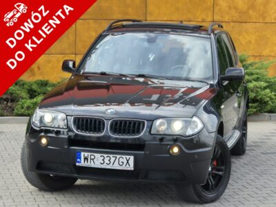 BMW X3 2.0D 150KM, Skóra, Ksenony, Panorama, Org. Lakier E83 (2003-2010)