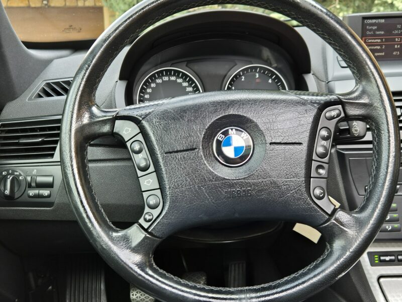 BMW X3 2.0D 150KM, Skóra, Ksenony, Panorama, Org. Lakier E83 (2003-2010)