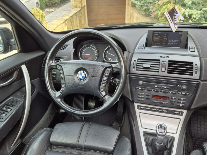 BMW X3 2.0D 150KM, Skóra, Ksenony, Panorama, Org. Lakier E83 (2003-2010)