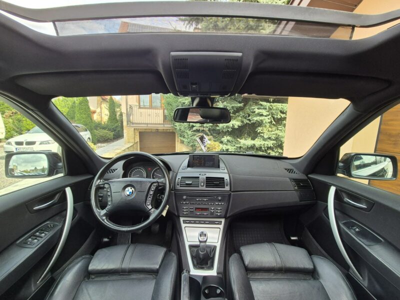 BMW X3 2.0D 150KM, Skóra, Ksenony, Panorama, Org. Lakier E83 (2003-2010)