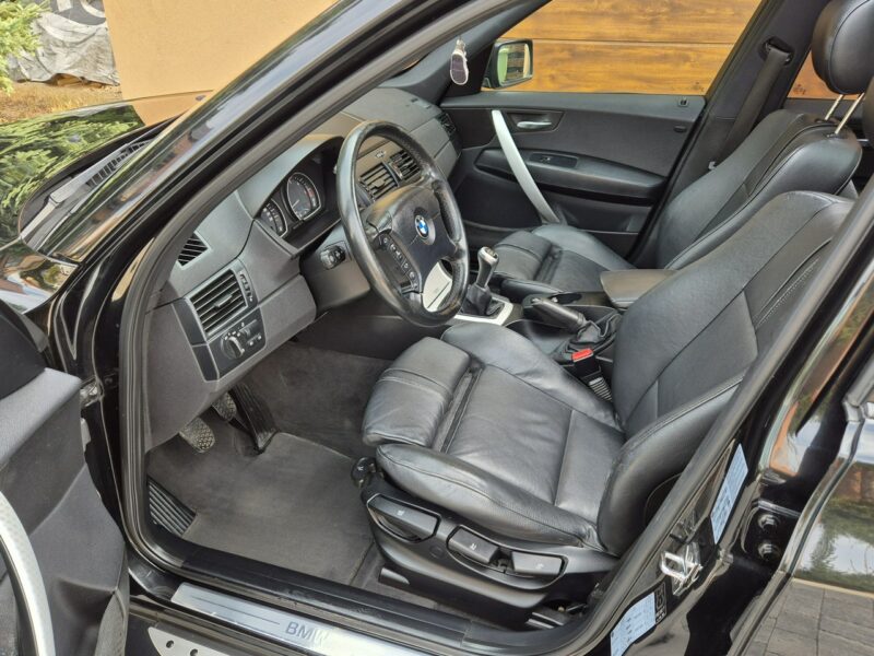 BMW X3 2.0D 150KM, Skóra, Ksenony, Panorama, Org. Lakier E83 (2003-2010)