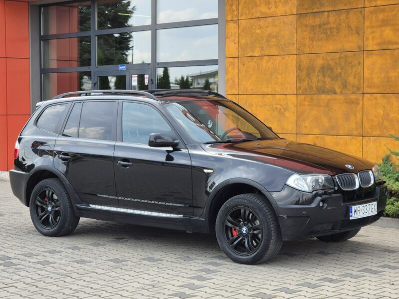 BMW X3 2.0D 150KM, Skóra, Ksenony, Panorama, Org. Lakier E83 (2003-2010)