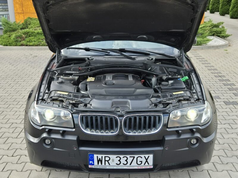 BMW X3 2.0D 150KM, Skóra, Ksenony, Panorama, Org. Lakier E83 (2003-2010)
