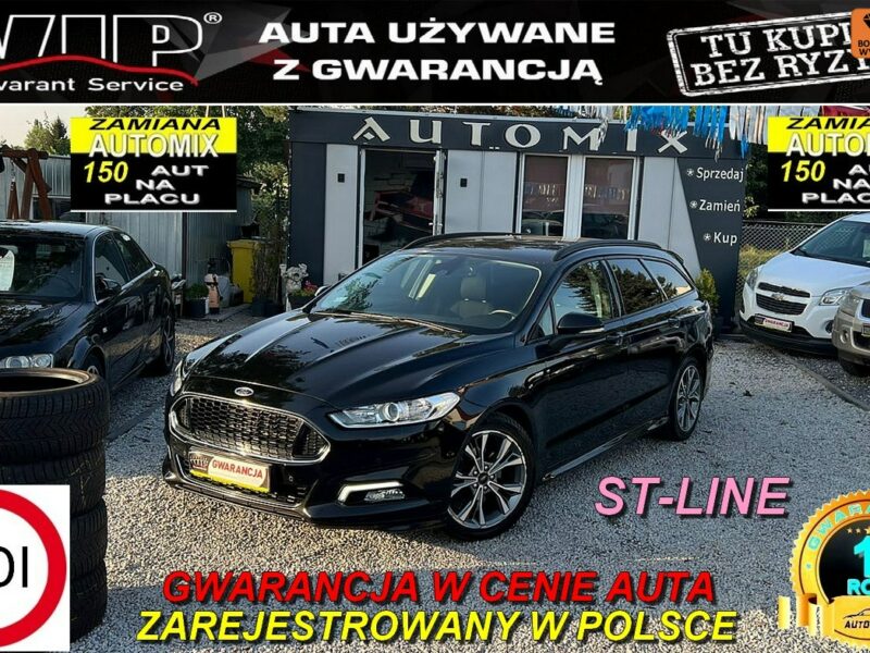 Ford Mondeo Pełny ST-LINE ! 2,0 Tdci 180KM ,Automat,Navi,GWARANCJA/Możliwa Zamiana Mk5 (2014-)