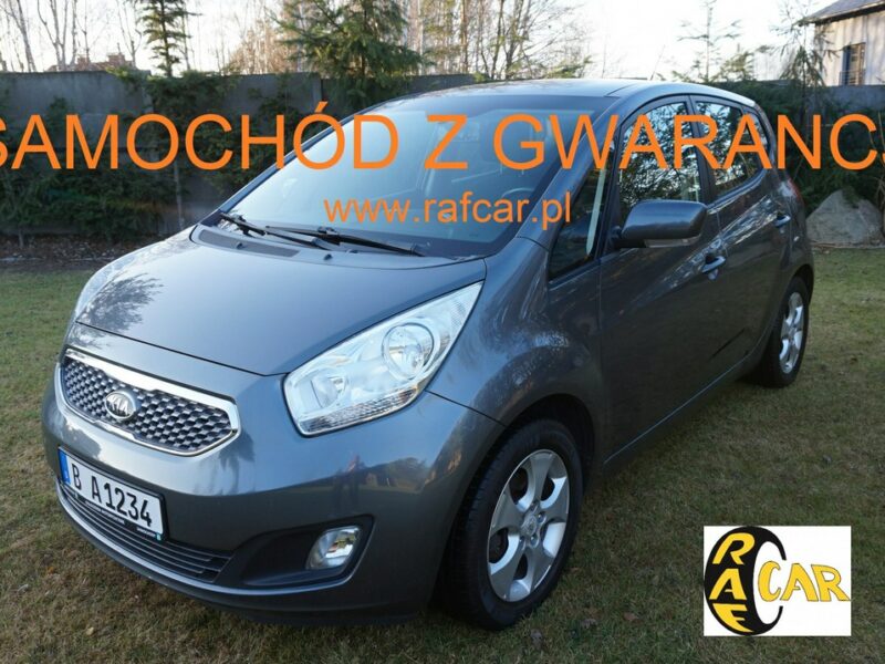 Kia Venga z Niemiec zarejestrowany. Gwarancja