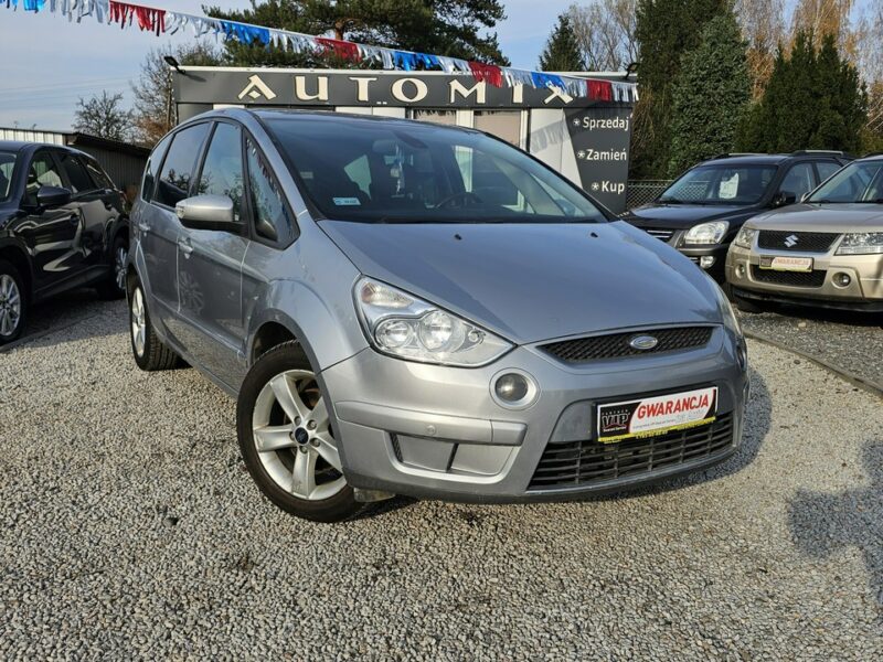Ford S-Max 7- MIO OS! Super Wyposażenie / Mozliwa Zamiana * Gwarancja w cenie ! I (2006-2015)