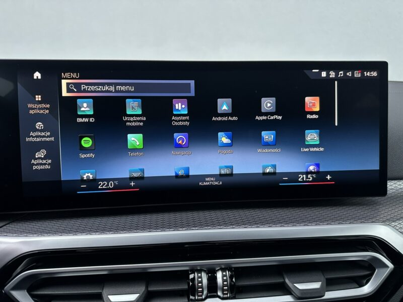 BMW 320 320d, M-Pakiet, Fotele M, FV-23%, Blind spot, Gwarancja, Salon PL G20 (2019-)