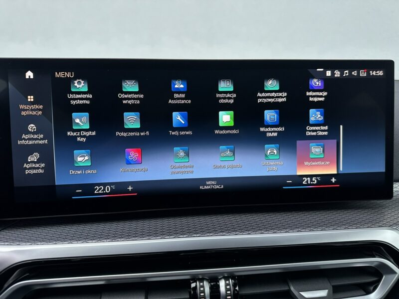 BMW 320 320d, M-Pakiet, Fotele M, FV-23%, Blind spot, Gwarancja, Salon PL G20 (2019-)