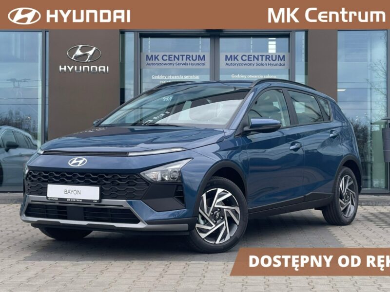Hyundai Bayon 1.2 MPI 5MT (79 KM) Modern + pakiet Comfort - dostępny od ręki
