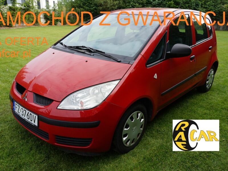 Mitsubishi Colt z Niemiec zarejestrowany zadbany. Gwarancja Z30 (2004-2012)