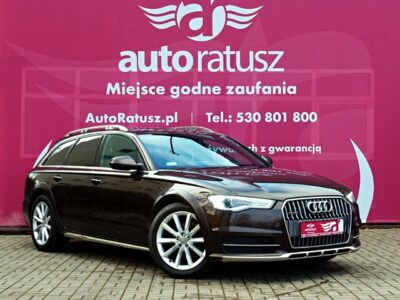 Audi A6 Allroad FV 23%* Org. Lakier Bezwypadkowe *Pełny Serwis* Szklany Dach* 4X4-3.0D C7 (2012-)
