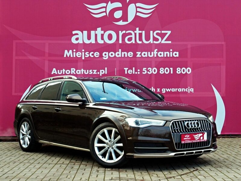 Audi A6 Allroad FV 23%* Org. Lakier Bezwypadkowe *Pełny Serwis* Szklany Dach* 4X4-3.0D C7 (2012-)