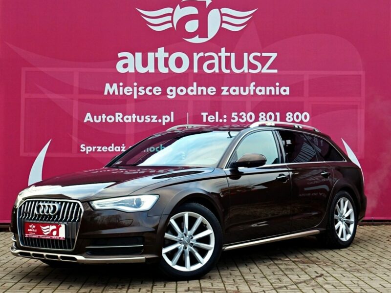 Audi A6 Allroad FV 23%* Org. Lakier Bezwypadkowe *Pełny Serwis* Szklany Dach* 4X4-3.0D C7 (2012-)