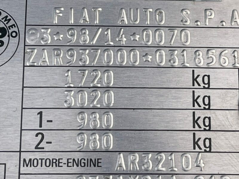 Alfa Romeo 147 1.6 Benzyna Moc 120KM Zarejestrowany Ubezpieczony