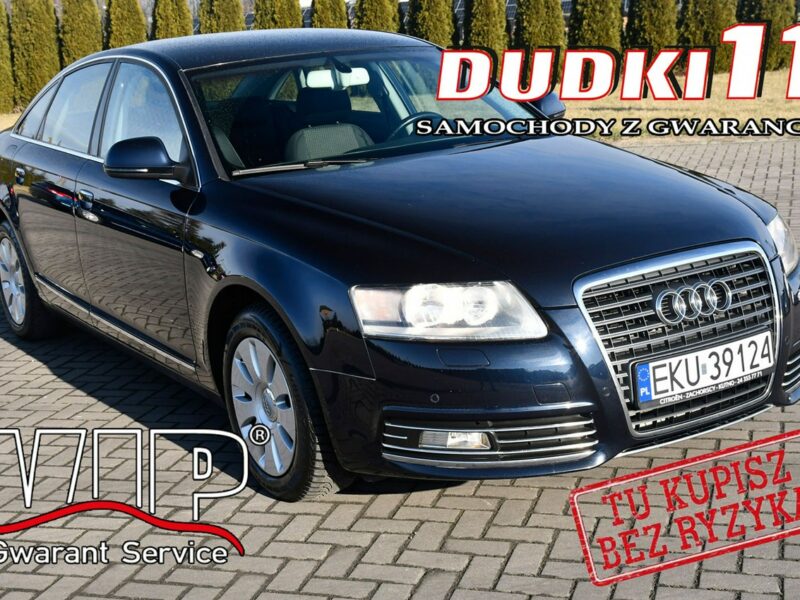 Audi A6 2,0Turbo Benz DUDKI11 Serwis,Navi,Hak.Parktronic.Tempomat.kredyt.GWARA C6 (2004-2011)