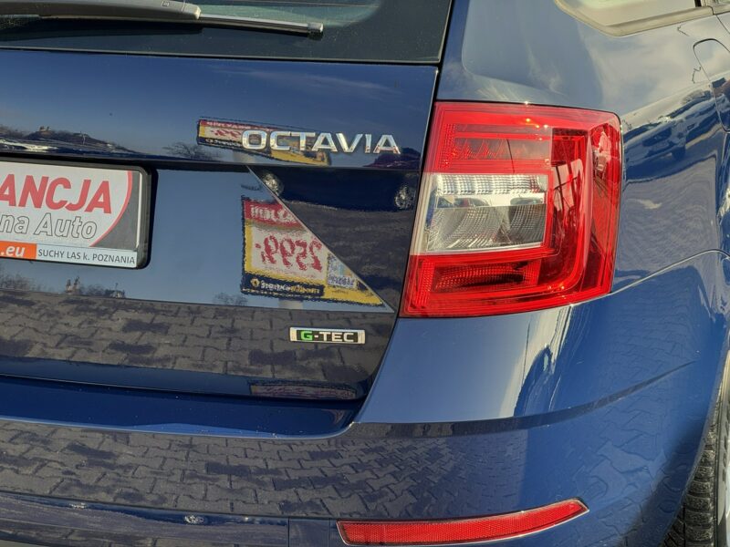 Škoda Octavia *G-TEC*Bezwypadkowy*DSG*Roczna Gwarancja Techniczna* III (2013-)