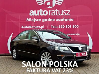 Volkswagen Passat Fv 23%* Pełny serwis * Salon Polska * Pierwszy Właściciel * Benzyna * B6 (2005-2010)