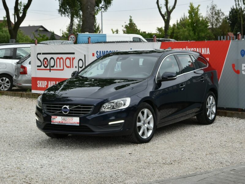 Volvo V60 D3 2.0 150KM Automat 2017r. LED Skóra Gwarancja BEZWYPADEK Rezerwacja I (2010-2018)